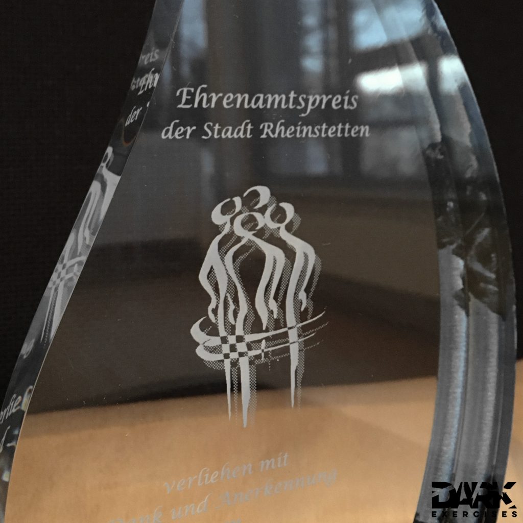 Volunteer award of the city of Rheinstetten