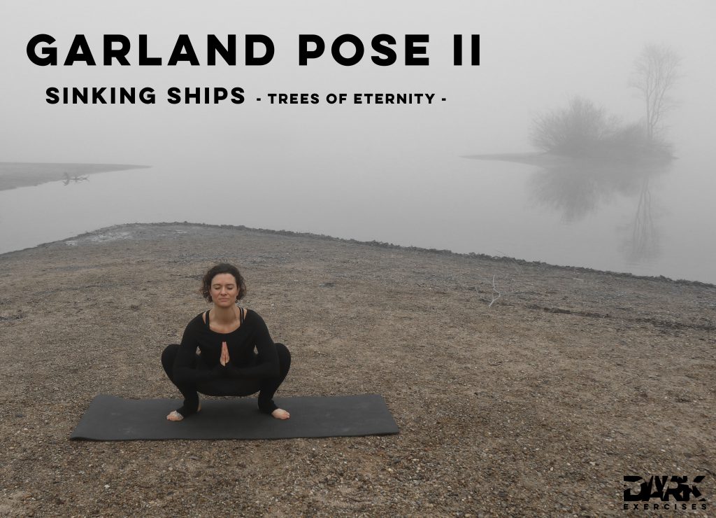 Yin Yoga to Release - Garland Pose II - Sinking Ships - Trees of Eternity