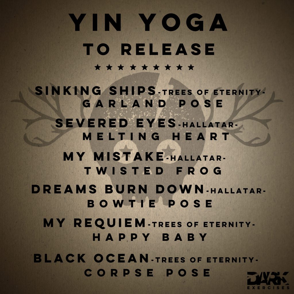 Playlist YIN YOGA TO RELEASE with Hallatar und Trees of Eternity