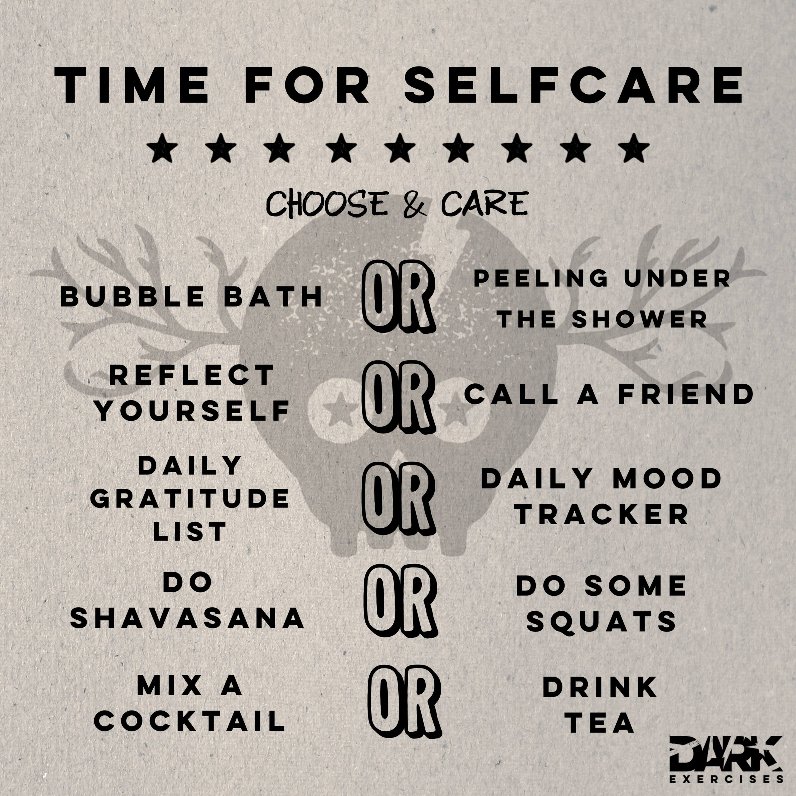 Happiness - Time for Selfcare